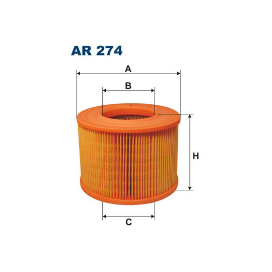 AR 274 - Air filter 