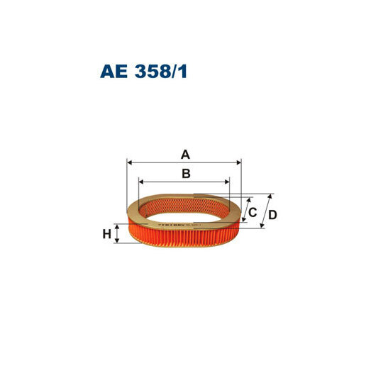 AE 358/1 - Air filter 