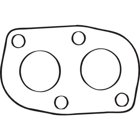 256-749 - Gasket, exhaust pipe 