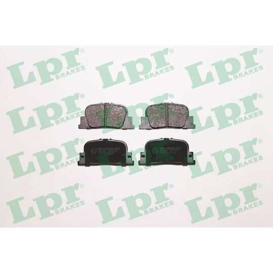 05P1112 - Brake Pad Set, disc brake 