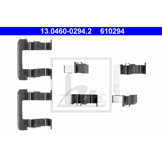 13.0460-0294.2 - Tillbehörssats, skivbromsbelägg 