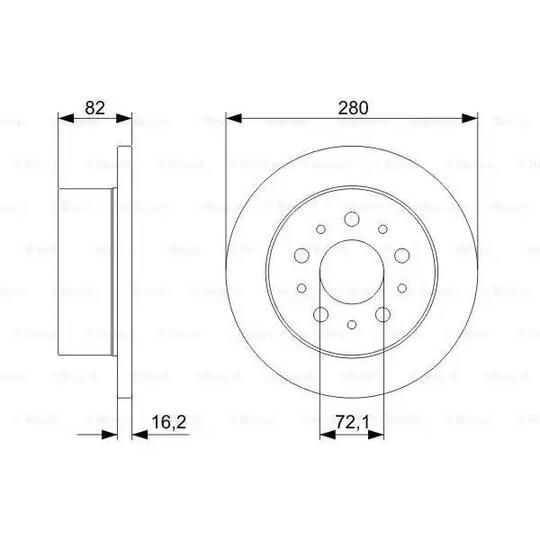 0 986 479 298 - Brake Disc 