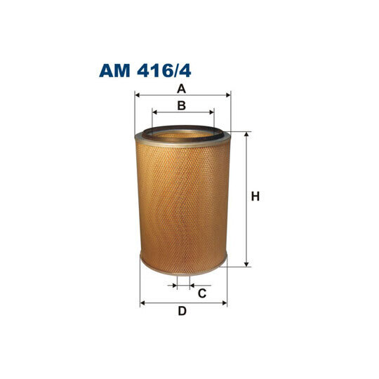 AM 416/4 - Air filter 