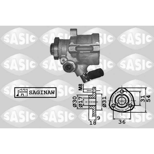 7076039 - Hydraulic Pump, steering system 