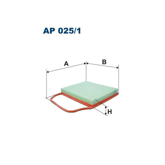 AP 025/1 - Air filter 