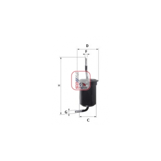 S 1517 B - Fuel filter 