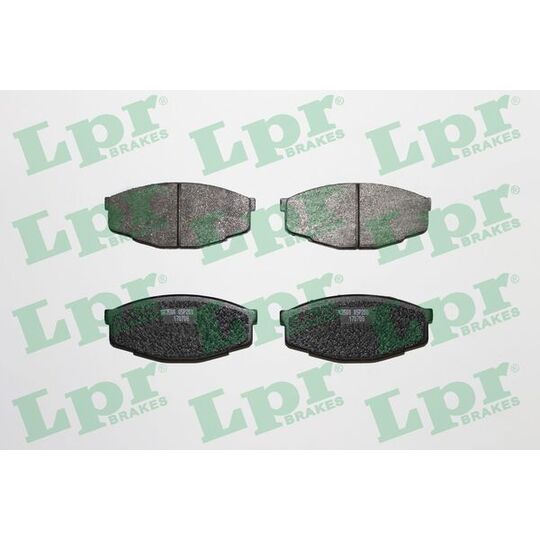 05P200 - Brake Pad Set, disc brake 