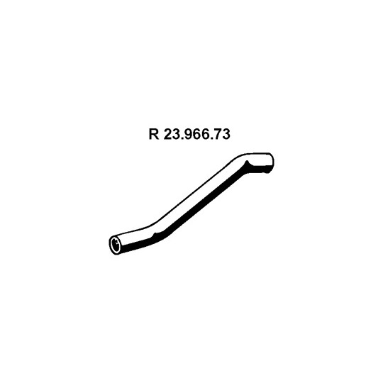 23.966.73 - Exhaust pipe 
