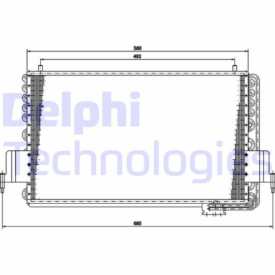 TSP0225159 - Condenser, air conditioning 