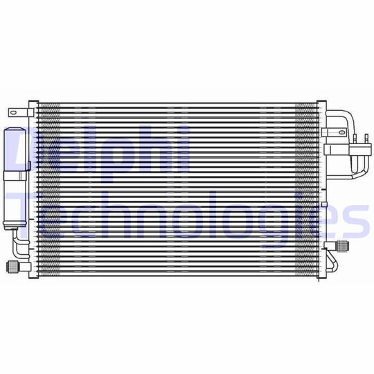 TSP0225600 - Condenser, air conditioning 