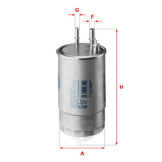 S 1ONE NR - Fuel filter 