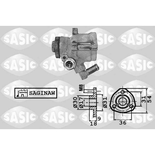 7076008 - Hydraulic Pump, steering system 