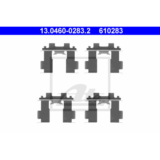 13.0460-0283.2 - Accessory Kit, disc brake pad 