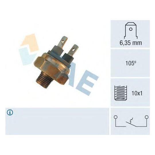 35470 - Temperature Switch, coolant warning lamp 