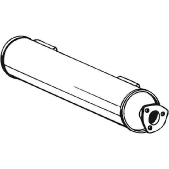 233-525 - Middle Silencer 