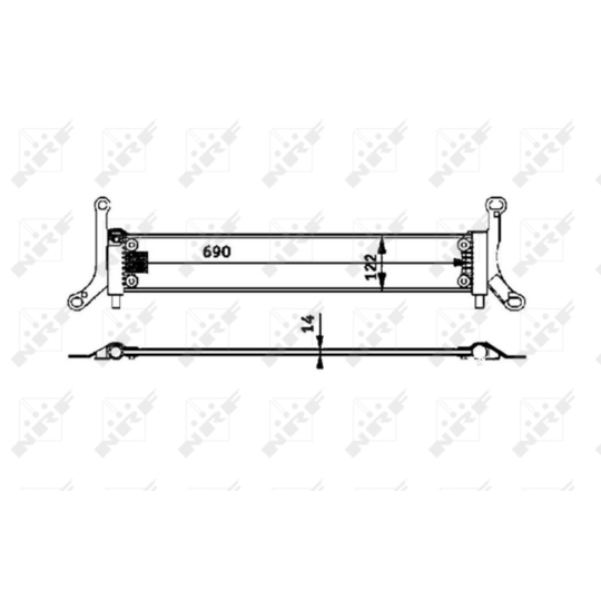 53715 - Radiator, engine cooling 