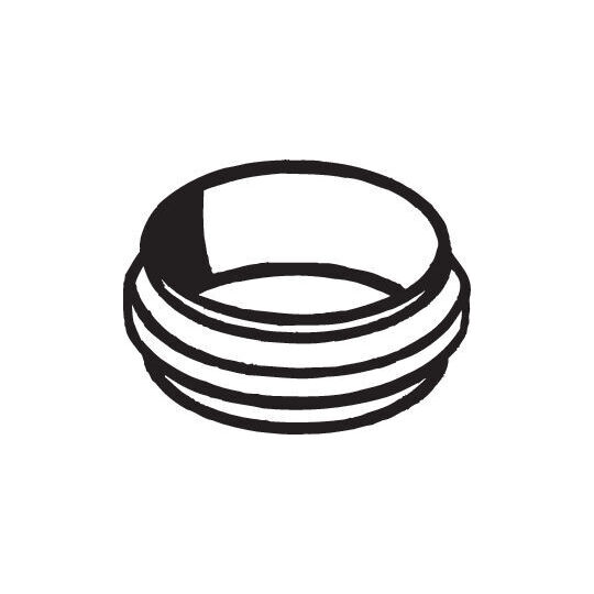 256-095 - Gasket, exhaust pipe 