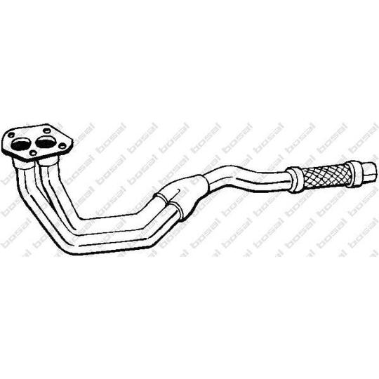 790-303 - Exhaust pipe 