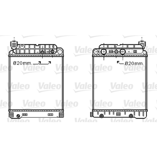 733416 - Radiator, engine cooling 