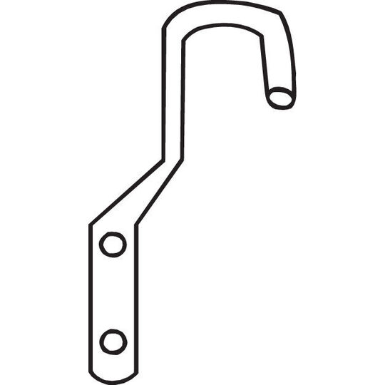 251-291 - Holder, exhaust system 