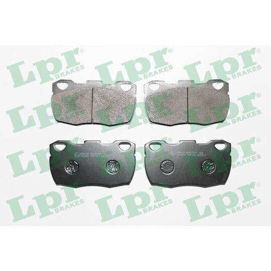 05P332 - Brake Pad Set, disc brake 