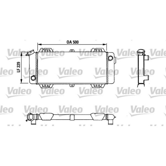 883954 - Radiator, engine cooling 