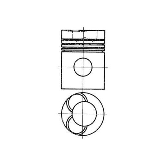 93166600 - Piston 