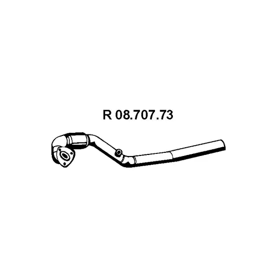 08.707.73 - Exhaust pipe 