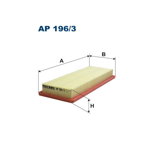 AP 196/3 - Air filter 