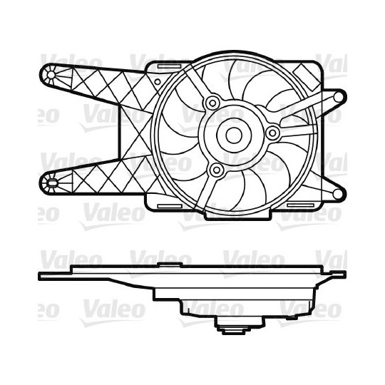 698562 - Fan, radiator 