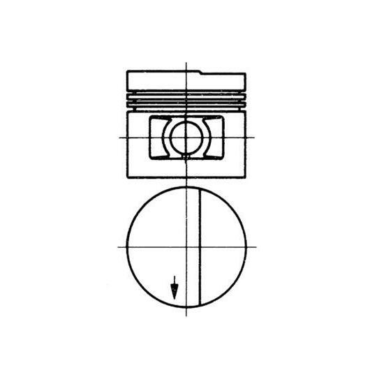 92931610 - Piston 