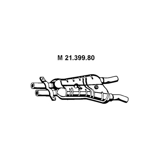 21.399.80 - Middle Silencer 