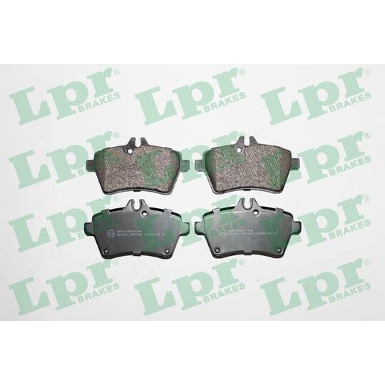 05P1242 - Brake Pad Set, disc brake 