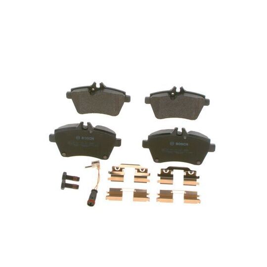 0 986 494 087 - Brake Pad Set, disc brake 