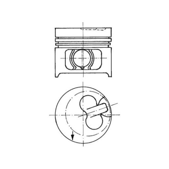 90858600 - Piston 