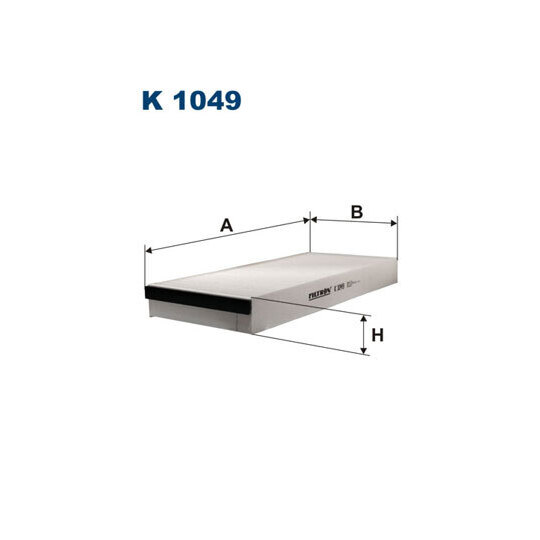 K 1049 - Filter, kupéventilation 
