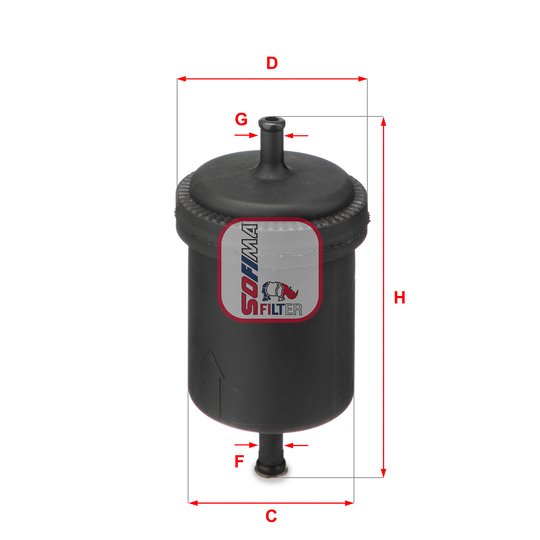 S 3900 B - Fuel filter 