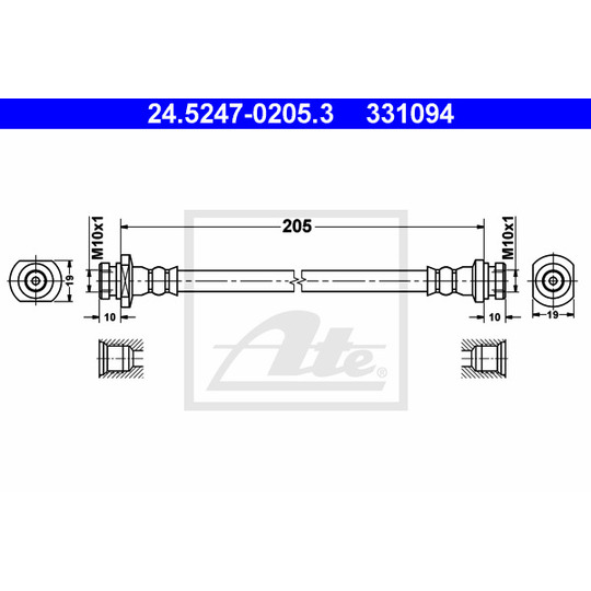 24.5247-0205.3 - Jarruletku 