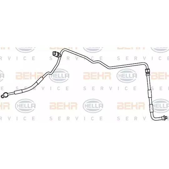9GS 351 337-361 - High Pressure Line, air conditioning 