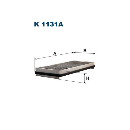 K 1131A - Filter, interior air 