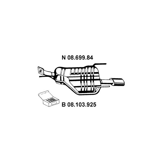 08.699.84 - End Silencer 