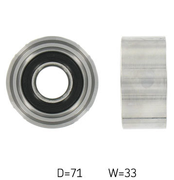 VKM 22160 - Deflection/Guide Pulley, timing belt 