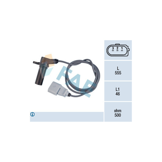 79132 - RPM Sensor, engine management 