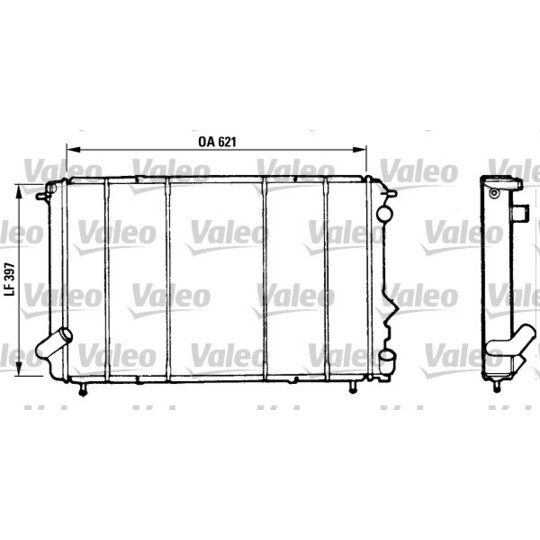 730185 - Radiaator, mootorijahutus 