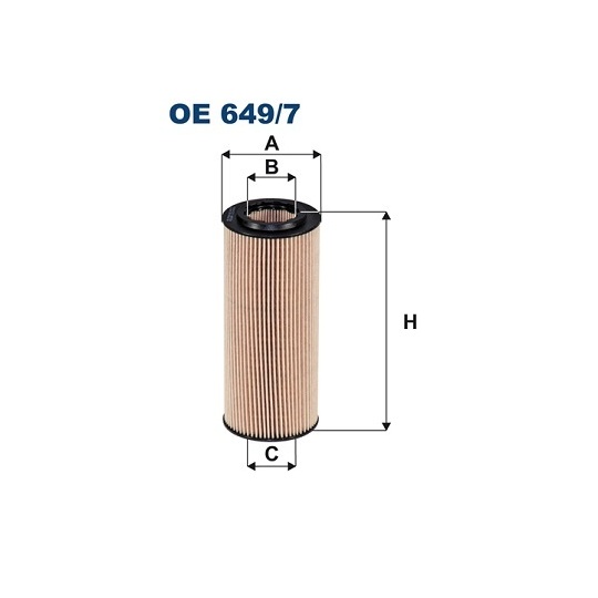 OE 649/7 - Oil filter 