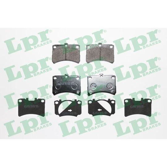 05P1035 - Brake Pad Set, disc brake 