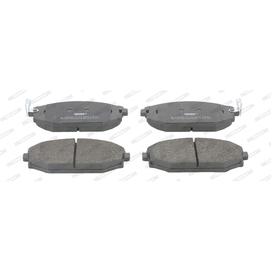 FDB1671 - Brake Pad Set, disc brake 