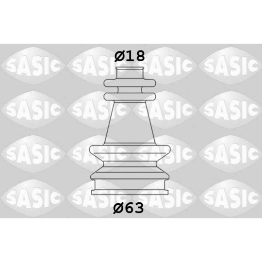 2873703 - Bellow Set, drive shaft 