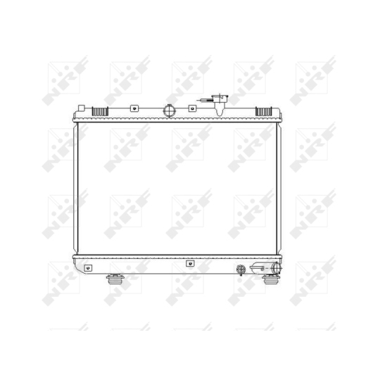 53486 - Radiator, engine cooling 