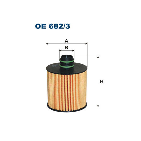 OE 682/3 - Oil filter 